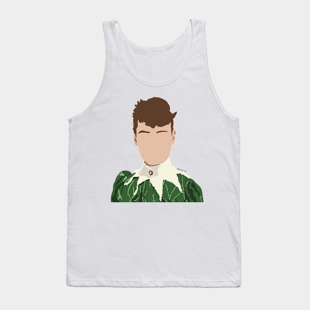 Nellie Bly Tank Top by itsaulart